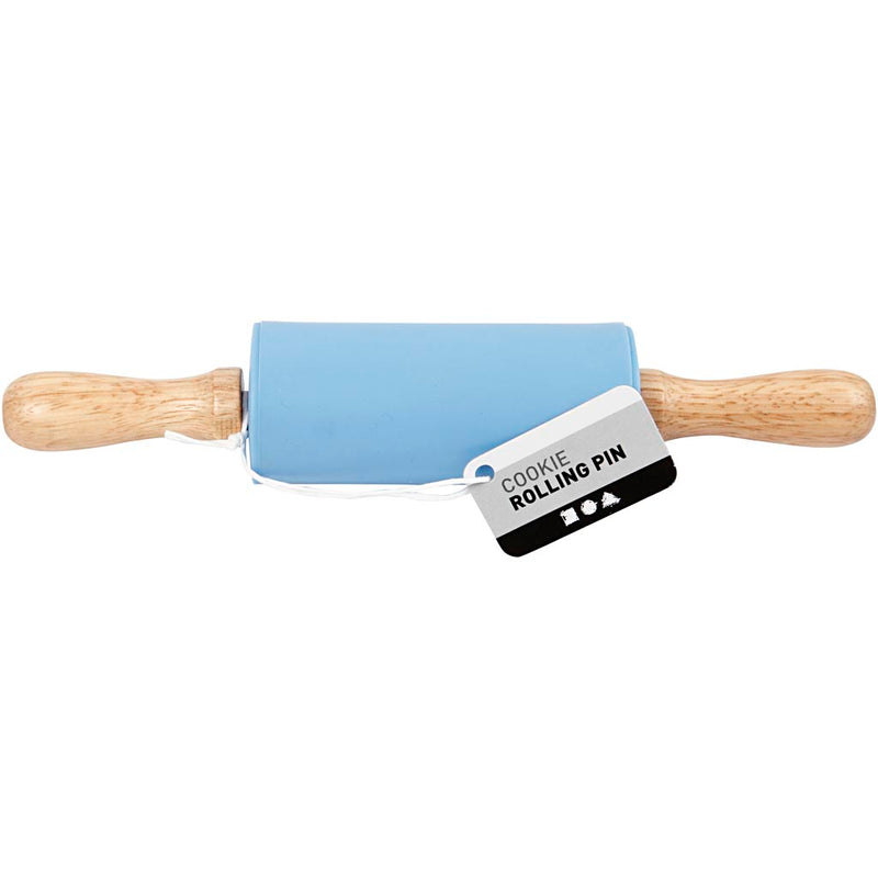 Load image into Gallery viewer, Creativ company https: www.cchobby.nl deegroller-l-23-cm-d-4-5-cm-lichtblauw-1-stuk
