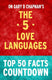The 5 love languages - top 50 facts countdown