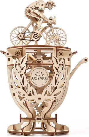 Ugears houten 3d model - fietser