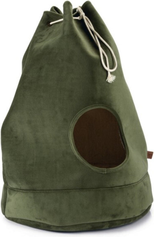 Designed by lotte vilar - kattenhuis - groen - 45x45x60 cm