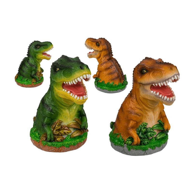 Load image into Gallery viewer, Ootb spaarpot dinosaurus polyresin 13x15cm
