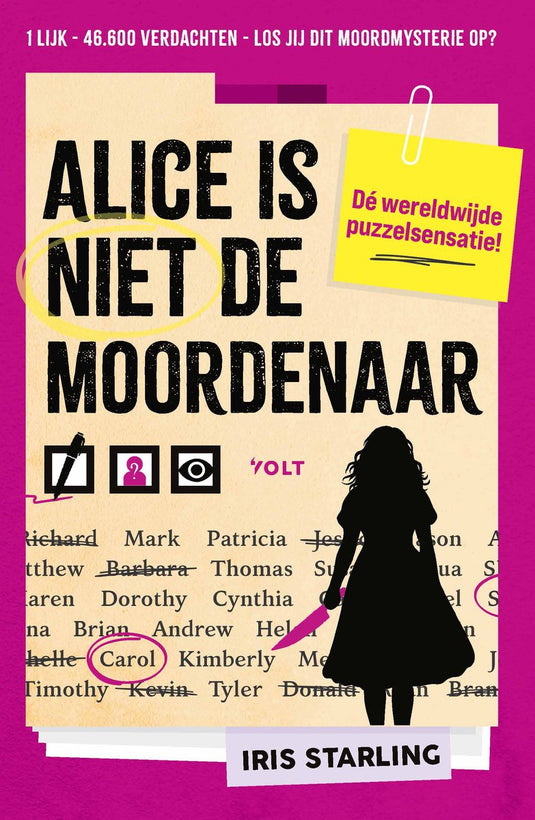 Singel uitgeverijen alice is niet de moordenaar