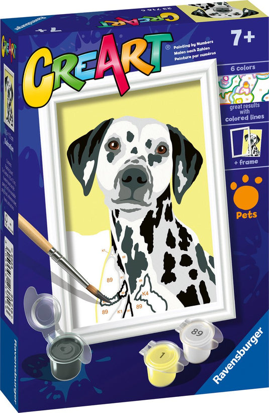 Ravensburger creart schilderen op nummer - dalmatier