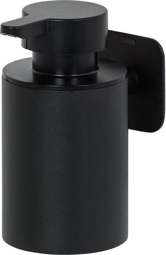 Tiger colar - zeepdispenser 180 ml - zonder te boren - zwart