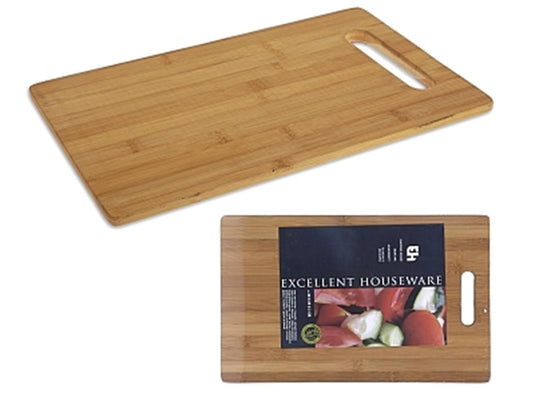 Home styling snijplank bamboe 30x20x1cm
