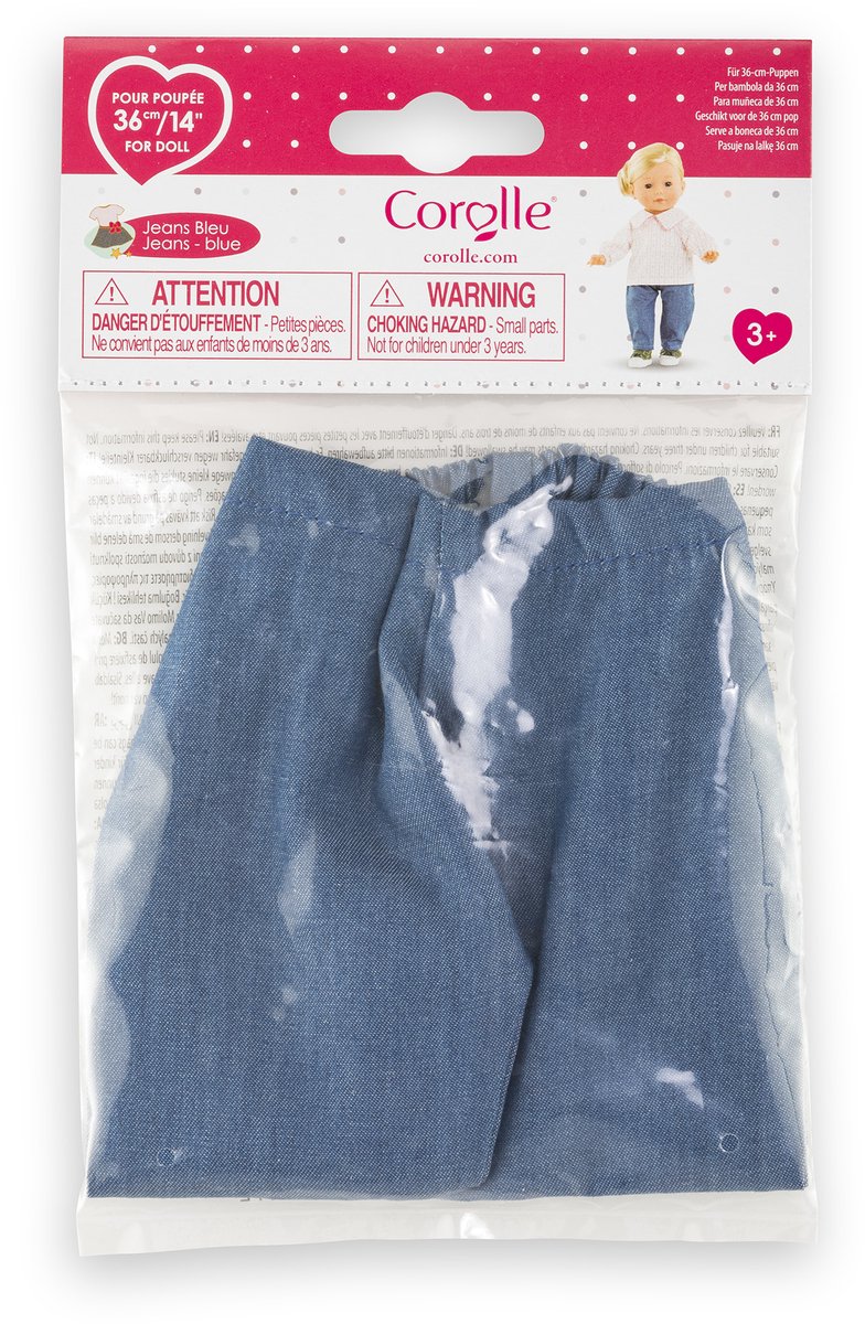 Cargue la imagen en el visor de la galería, Corolle ma blauwe poppen jeans - 36cm
