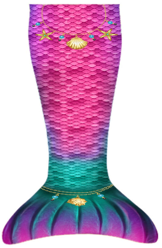 Kuaki mermaids mermaid blanket star, 60x130cm