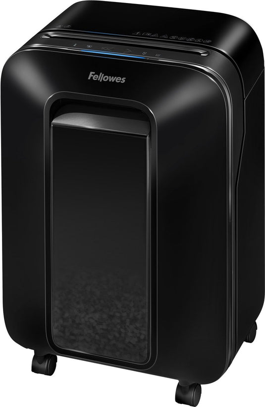 Fellowes lx201 papiervernietiger papierversnipperaar – p‑5 micro‑cut – 12 vellen – ook voor pasjes – 100% jam proof