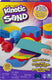 Kinetic sand - regenboogmix-set met speelzand in drie kleuren - sensorisch speelgoed