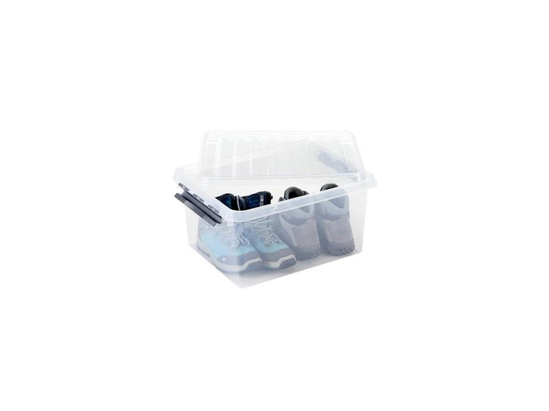 Load image into Gallery viewer, Sunware q-line opbergbox 22l transparant
