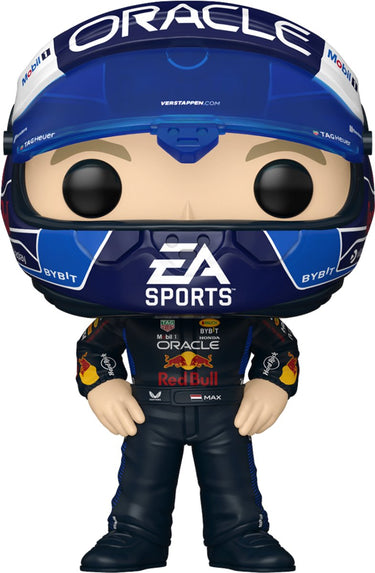 Funko formula 1 pop! vinyl figure max verstappen (usa helmet) 9 cm - exclusief bij bol