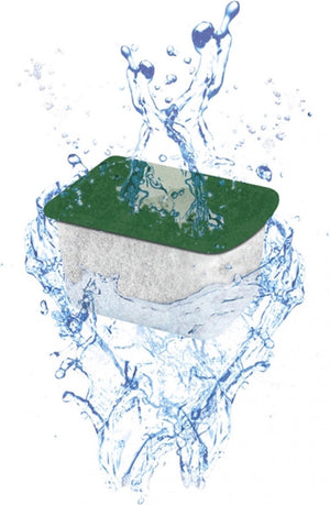 Ciano bio-bact medium - filtermateriaal - 4.6x3.6x3.1 cm 152 g groen