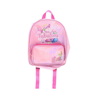 Rugzak shiny pink fabulous | 2 stuks