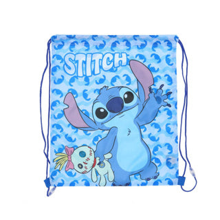 Load image into Gallery viewer, Stitch gym-zwemtas blauw 40x35 cm
