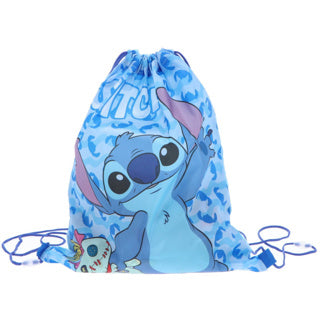 Stitch gym-zwemtas blauw 40x35 cm