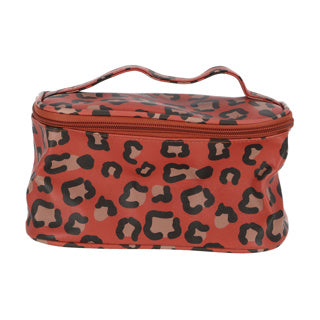Load image into Gallery viewer, No brand make up tas wildlife leopard print | 6 stuks
