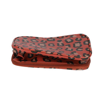 Load image into Gallery viewer, No brand make up tas wildlife leopard print | 6 stuks
