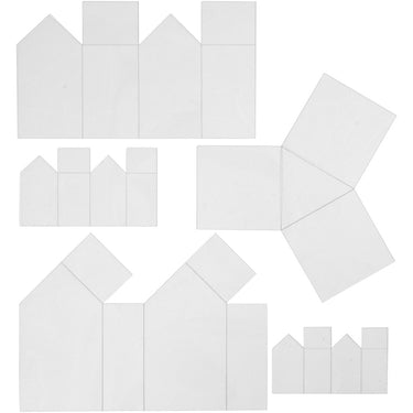 Http: www.cchobby.nl gietvormen-huizen-en-driehoeken-h-6-14-5-cm-dikte-0-5-mm-transparant-5-stuk-1-doos