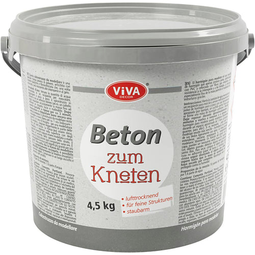 Viva decor kneedbeton, grijs, 4500 gr 1 doos