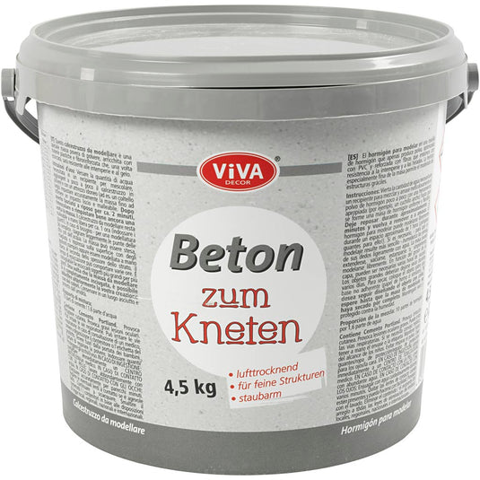 Viva decor kneedbeton, grijs, 4500 gr 1 doos