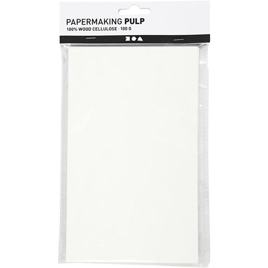 Creativ company papier pulp off-white 20x12cm, 100gr
