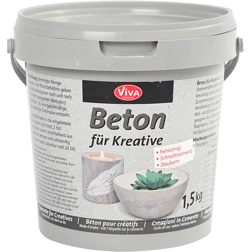 Viva decor hobbybeton, grijs, 1500 gr 1 doos