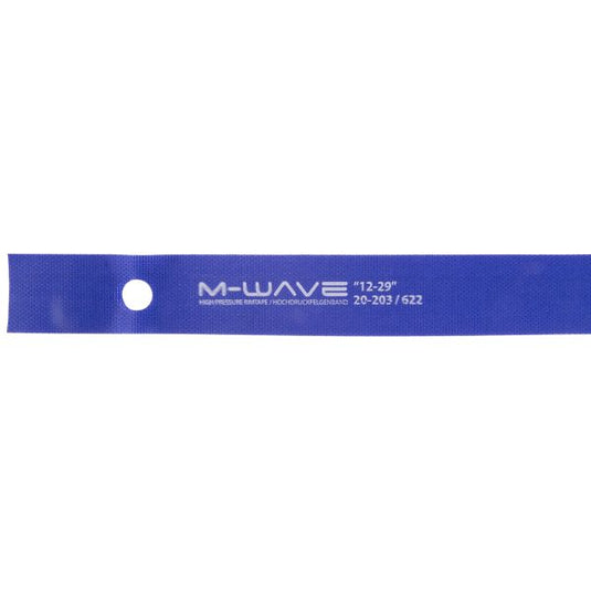 M-wave velglint 12-29 rt-hp-glue hoge druk 20 mm - blauw (1 set)