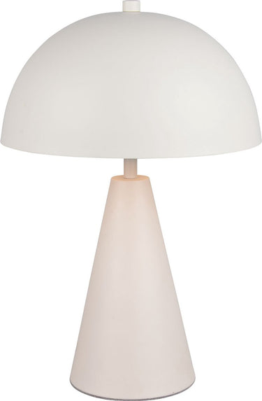 Trio alfie - tafellamp - grijs warm - excl. 1x e27 4,9 w - snoerschakelaar - go green