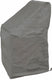 Eurotrail waterdichte hoes voor stapelstoelen cantonic 66x66x117cm, grijs stapelhoes