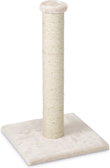 Beeztees gina - krabpaal - beige - 34x34x60 cm