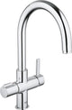 Grohe red keukenkraan - hoog - chroom