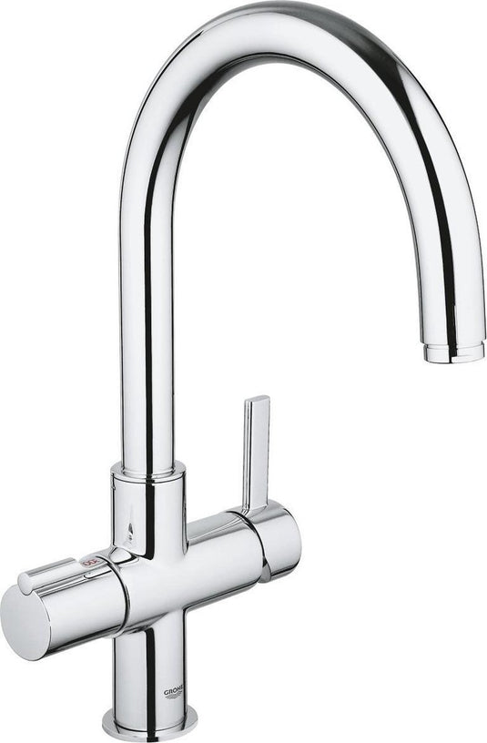 Grohe red keukenkraan - hoog - chroom