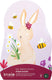 Trixie vormenpuzzel mrs. rabbit -mrs. rabbit's bloemen - 12 stukken - kinderpuzzel vanaf 2 jaar