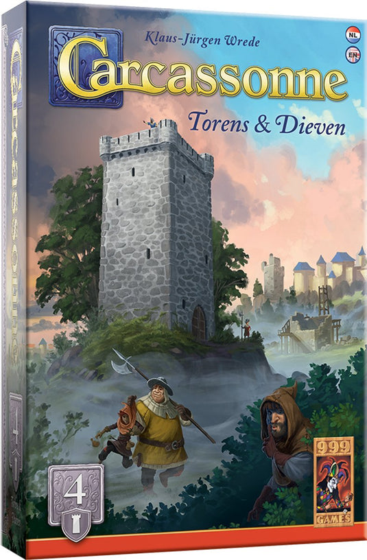 999games 999 games carcassonne torens dieven uitbreiding