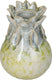 Hd collection vaas aardewerk groen 11,5x11,5x15cm