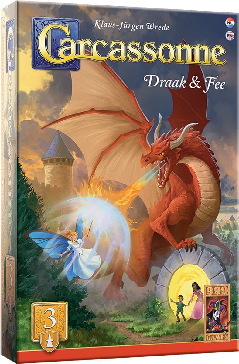 Chargez l'image dans la visionneuse de la galerie, 999games 999 games carcassonne draak fee uitbreiding
