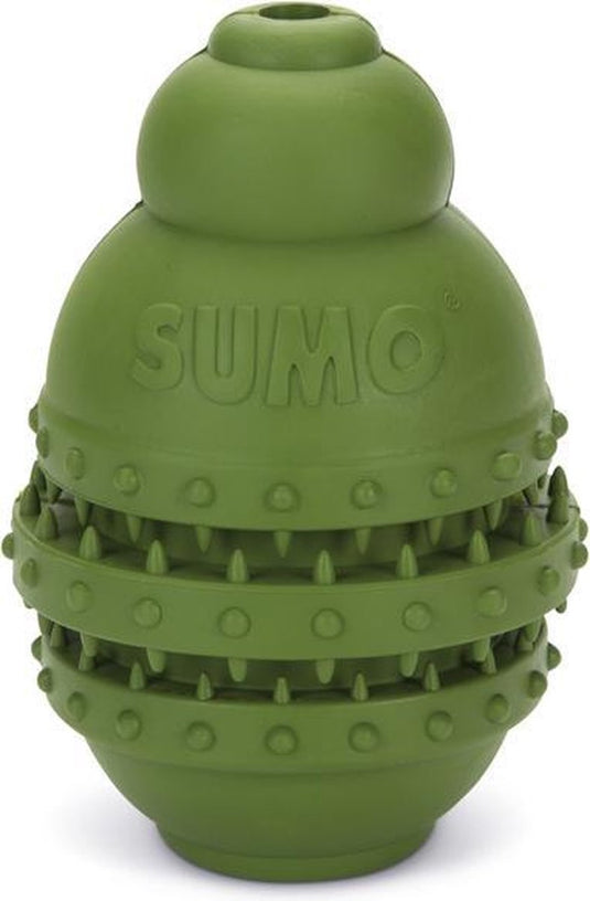 Beeztees sumo play dental - hondenspeelgoed - groen - l - 10x10x15 cm