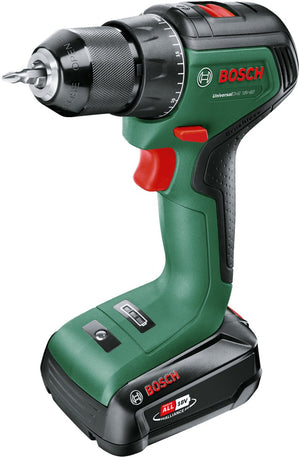 Bosch universaldrill 18v-60 accuschroefboormachine - met 18 v accu (2.0 ah) en lader