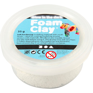 Creativ company https: www.cchobby.nl foam-clayr-glow-in-the-dark-35-gr-1-doosje