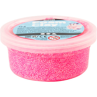 Creativ company https: www.cchobby.nl foam-clayr-glitter-roze-35-gr-1-doosje