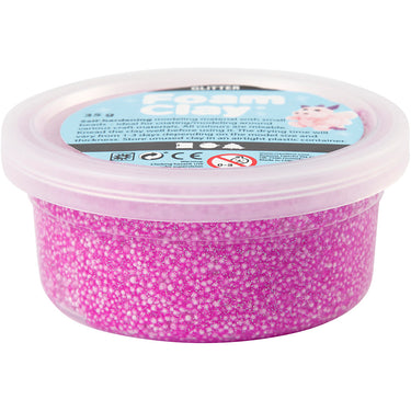 Creativ company https: www.cchobby.nl foam-clayr-glitter-paars-35-gr-1-doosje