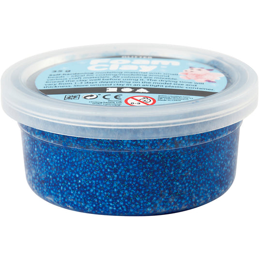 Creativ company http: www.cchobby.nl foam-clayr-glitter-blauw-35-gr-1-doosje