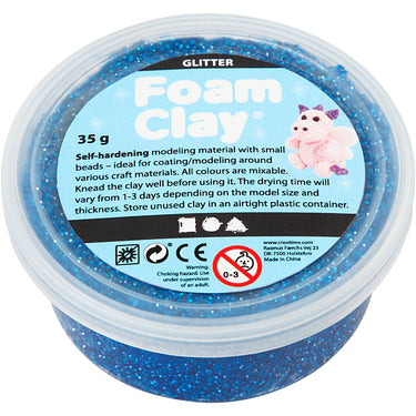 Creativ company https: www.cchobby.nl foam-clayr-glitter-blauw-35-gr-1-doosje