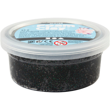 Creativ company https: www.cchobby.nl foam-clayr-zwart-glitter-35-gr-1-doosje