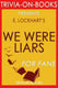 We were liars by e. lockhart (trivia-on-books)