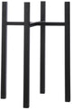 Mica decorations ascot xl plantenstandaard - 37.5x37.5x71 cm - zwart