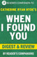 When i found you by catherine ryan hyde digest review