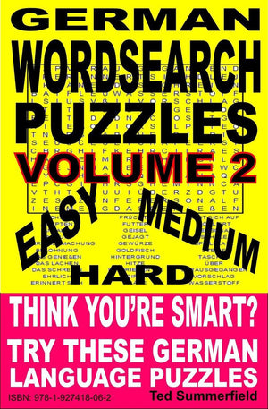 Maintain your brain 12 - german word search puzzles. volume 2.
