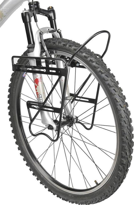 Zefal raider front voordrager – voordrager fiets – 26 29” – maximale belasting: 18kg – vaste telescopische voorvorken compatibel – zwart
