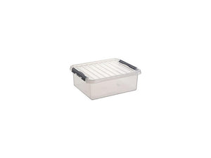 Sunware q-line opbergbox transparant 25 liter 50x40x18cm